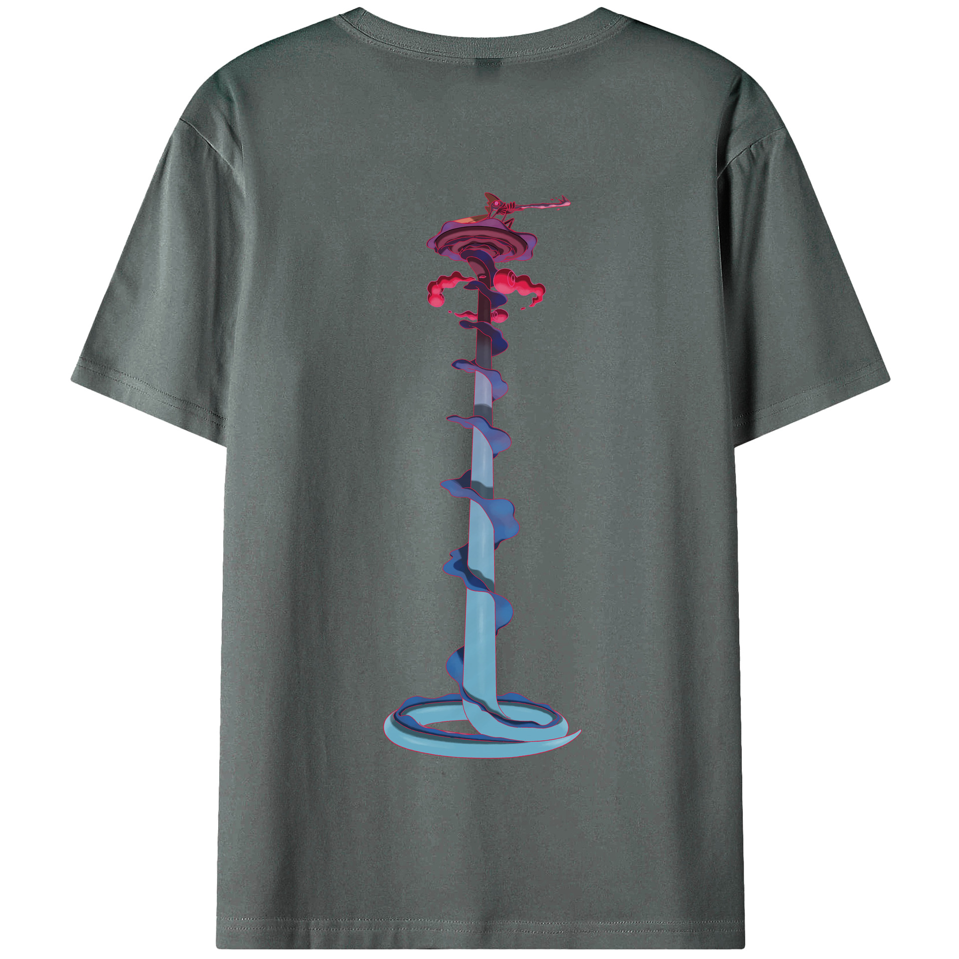 （画像用） ポケットモンスター Pokémon 綿100％半袖Tシャツ（背面プリント）